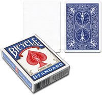 Bicycle cartas de juego trucos de magia azul cartas mágicas blancas