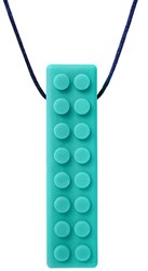 ARK Therapeutic collar para masticar juguete Brick Stick Textured XT Medium Getextureerde bakstenen kauwhanger voor sensory seekers, geeft rijke orale input voor kinderen en volwassenen.