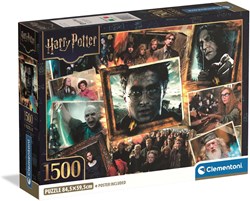 Clementoni puzzle - Harry Potter 1500 piezas - Compact Box HQC