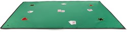 Longfield Games tapete de juego algodón verde 180x120 cm lavable casino