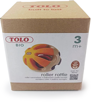 Tolo Bio Pelota Sonajero - Juguete sostenible y colorido para bebés-3