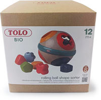 Tolo Bio bola clasificadora de formas juguete sostenible para bebés-3