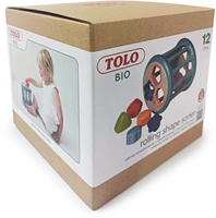 Tolo Bio clasificador de formas rodante juguete educativo sostenible bebé-3