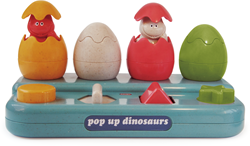 Tolo Bio Juguete Pop Up de Dinosaurios para 1-2 años