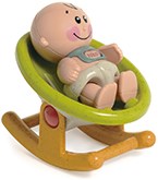 Tolo Bio First Friends baby in crip