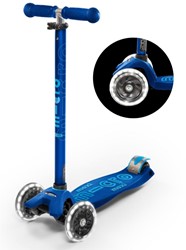 Micro Maxi Micro scooter Deluxe LED Dark Blue