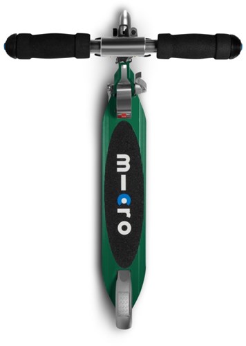 Micro patinete infantil Sprite LED Forest Green - ajustable y plegable-2