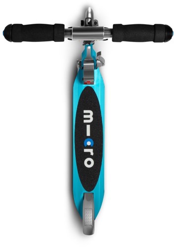 Micro patinete infantil Sprite LED azul - manillar ajustable - ligero-2