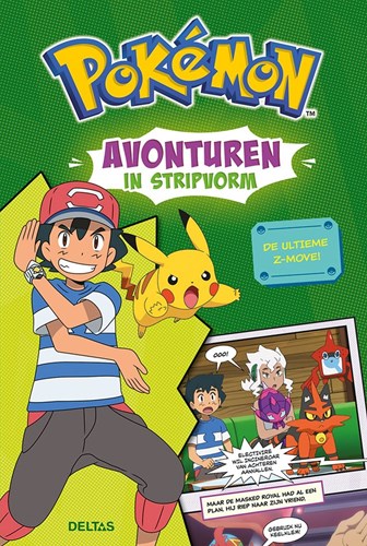 Deltas aventura cómica Pokémon - La novela gráfica del movimiento Z definitivo