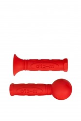 Micro hooter/horn grips Rojo