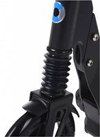 Micro patinete Suspension negro - manillar ajustable - amortiguación - ruedas 200mm-2