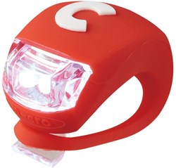 Micro luz LED deluxe roja - iluminación para patinete y bicicleta