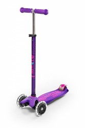 Micro Maxi Micro scooter Deluxe LED Purple