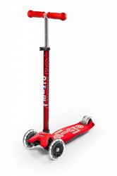 Micro Maxi Micro scooter Deluxe LED Red