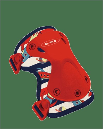 Micro rodilleras y coderas Rocket para niños - protección extra
