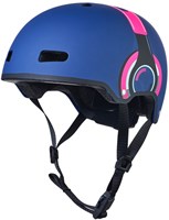 Micro casco infantil ABS Headphone Rosa con luz LED y cierre Fidlock