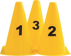 Megaform set de conos numerados 10 piezas para interior y exterior