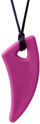 ARK Therapeutic collar masticable juguete magenta plástico Stevige, tandvormige kauwketting voor de achterste kiezen, geliefd bij kinderen en volwassenen.
