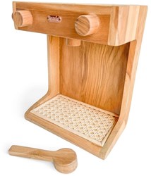  Poppie Toys Barista de madera de teca