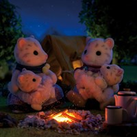 Sylvanian Families familia leopardo de las nieves set de juego - juguete casa de muñecas-2