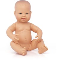 Miniland Muñeca Bebé Europea Niña - Aroma a Vainilla - 40 cm-2