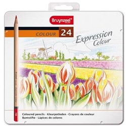 Bruynzeel lápices de colores set 24 piezas para adultos y hobby