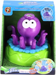 KiddyGo rociador de agua pulpo burbujas deluxe juguete exterior azul