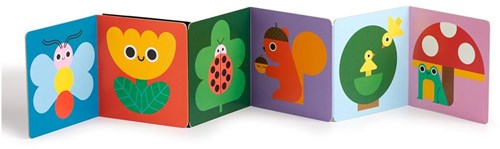 Mudpuppy libro para bebés naturaleza - libro interactivo tummy time con espejo-3