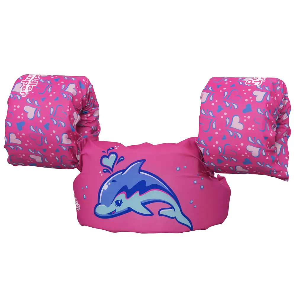 Bestway chaleco de natación Puddle Jumper delfín rosa para niños 15-30 kg