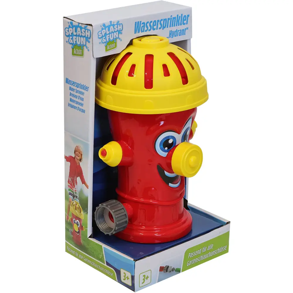 Vedes juguete de agua rociador Hydrant para diversión en el jardín 20,5 cm