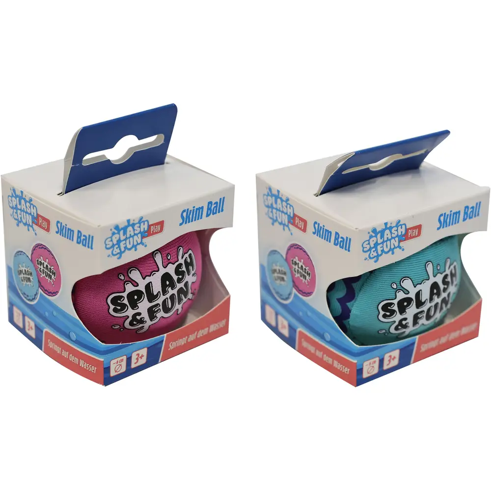 Vedes pelota de agua juguete para niños - Skim ball 6 cm multicolor