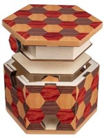 Philos caja de rompecabezas panal caja regalo caja de almacenamiento-2