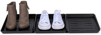 OttoSimon set bandejas escurridoras zapatos 3 piezas - organizador zapatos plástico-2