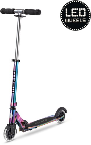 Micro patinete infantil Sprite LED Neochrome - manillar ajustable y ruedas LED