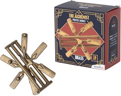 Recent Toys rompecabezas The Alchemist de latón - puzzle desafiante