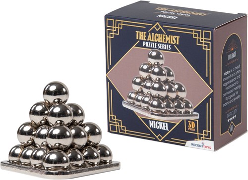 Recent Toys rompecabezas The Alchemist puzzle pirámide níquel