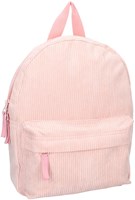 Pret Run Around mochila rosa niña tela de pana mochila escolar-2