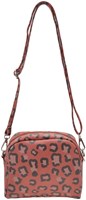 Neceser de maquillaje leopard print bolsa cosmética impermeable y compacta