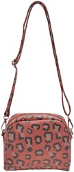 Neceser de maquillaje leopard print bolsa cosmética impermeable y compacta