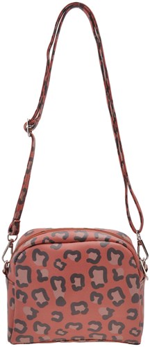 Neceser de maquillaje leopard print bolsa cosmética impermeable y compacta
