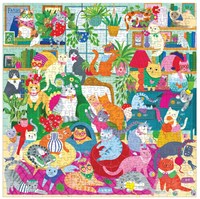 Mudpuppy puzzle gatos 500 piezas - Caturday Afternoon rompecabezas de animales-2