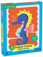 Mudpuppy puzzle - animales submarinos - juguete educativo - colores vivos