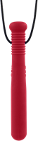 ARK Therapeutic collar mordedor juguete bate de béisbol rojo XT mediano Lange, gladde kauwketting in honkbalknuppelvorm, geschikt voor stevige kauwers.