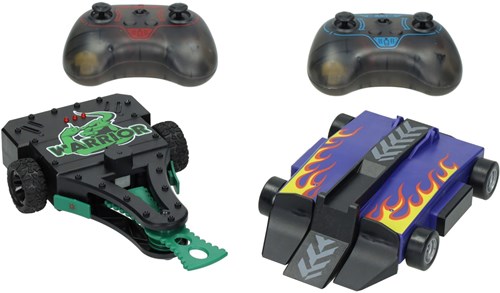 Albatros Hengelsport RC Battle Robots - Set de 2 robots con arena-2