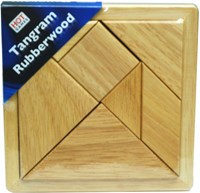 HOT Games tangram puzzle de madera 12cm juguete educativo percepción espacial-2