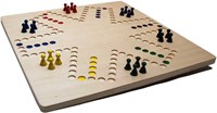 HOT Games juego de mesa Keezen de madera - Juego familiar para 4 a 6 personas-3
