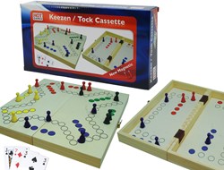 HOT Games Keezen-cassette 30cm.4+2 pers.fotods.
