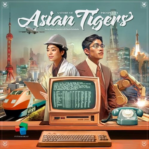 HOT Exclusive juego de mesa Asian Tigers estrategia y juego económico-3