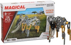 Albatros Hengelsport set de construcción metálica elefante juguete 136 piezas