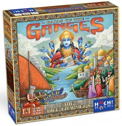 HUCH! Juego de dados Rajas of the Ganges - Juego de mesa Roll & Write